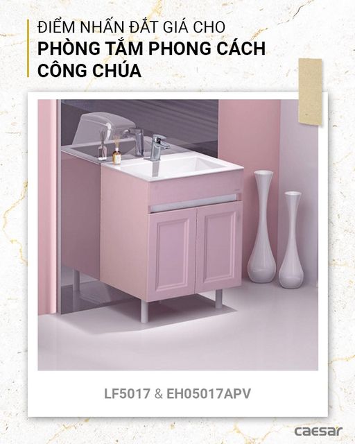 vì sao tủ lavabo Caesar được ưa chuộng