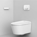 Bồn cầu American Standard 103032BL00 treo tường, nắp điện tử dòng Aero-Lite - Ảnh 2