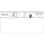 Gạch 30x60 TL2034 viền_010A