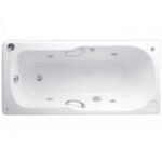 Bồn tắm American Standard 7240100-WT(7240100WT) massage xây, dòng Studio