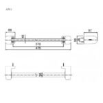 Giá treo khăn TOTO A361#W - Ảnh 2