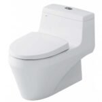 Bồn cầu INAX AC-1035VN/ BW1 (AC1035) 1 khối nắp êm CF-3003VS