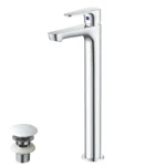 Vòi lavabo CAESAR BT061CU lạnh (Kèm chặn rác bằng sứ)