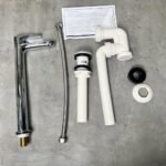 Vòi lavabo CAESAR BT061CU lạnh (Kèm chặn rác bằng sứ) - Ảnh 7