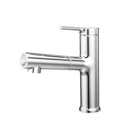 Vòi lavabo CAESAR B196C nóng lạnh (dạng dây rút)