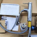 Vòi lavabo CAESAR B196C nóng lạnh (dạng dây rút) - Ảnh 6