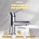 Vòi lavabo CAESAR B350CU nóng lạnh - Ảnh 7