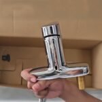 Vòi lavabo CAESAR B492CP nóng lạnh (3 lỗ) - Ảnh 3