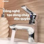 Vòi lavabo CAESAR B490CP nóng lạnh - Ảnh 5