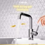 Vòi lavabo CAESAR B520CU nóng lạnh - Ảnh 8