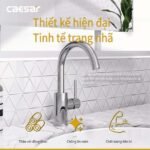 Vòi lavabo CAESAR B530CU nóng lạnh - Ảnh 3