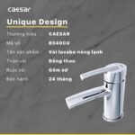 Vòi lavabo CAESAR B540CU nóng lạnh - Ảnh 4