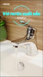 Vòi lavabo CAESAR B560CU nóng lạnh - Ảnh 3