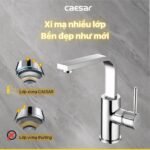 Vòi lavabo CAESAR B750CU nóng lạnh - Ảnh 4