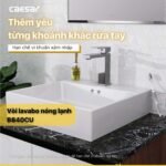 Vòi lavabo CAESAR B840CU nóng lạnh - Ảnh 6