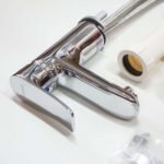 Vòi lavabo CAESAR BT490CU nóng lạnh (kèm co chữ P) - Ảnh 5