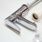 Vòi lavabo CAESAR BT490CU nóng lạnh (kèm co chữ P) - Ảnh 3