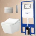 Bồn cầu TOTO CW522EA#NW1/TCF804C2Z#NW1/WH172AAT/MB171M#SS treo tường (giấu dây)