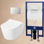 Bồn cầu TOTO CW542ME5UNW1/ TC513A/ WH172A/ MB175M#SS treo tường (giấu dây)