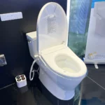 Bồn cầu TOTO MS188VKW23#XW/ T53P100VR 1 khối, nắp điện tử TCF47360GAA, xả gạt - Ảnh 3