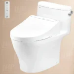 Bồn cầu TOTO MS887CRW15#XW 1 khối (Giấu dây) nắp điện tử TCF24460AAA, xả gạt