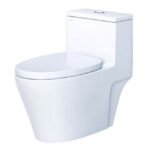 Bồn cầu CAESAR C1356 (CD1356) 1 khối nắp êm M256