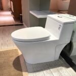 Bồn cầu CAESAR C1356 (CD1356) 1 khối nắp êm M256 - Ảnh 3