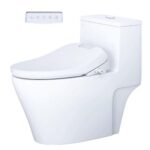 Bồn cầu CAESAR C1356F/ TAF610H (CD1356) 1 khối nắp điện tử TAF610H