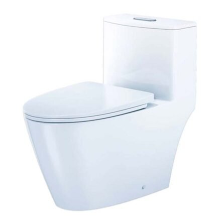 Bồn cầu CAESAR C1363 (CD1363) 1 khối nắp êm MU263