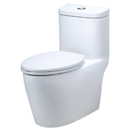 Bồn cầu CAESAR CD1364 (CD1364) 1 khối nắp êm MU234