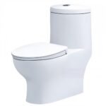 Bồn cầu CAESAR C1375 (CD1375) 1 khối nắp êm M221