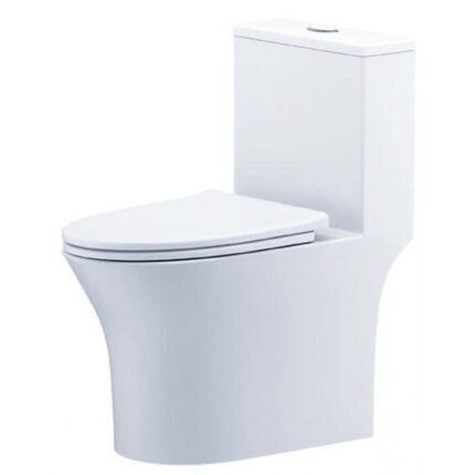 Bồn cầu CAESAR C1391 (CD1391) 1 khối nắp êm M260