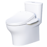 Bồn cầu CAESAR C1394F/ TAF400H (CD1394) 1 khối nắp điện tử TAF400H