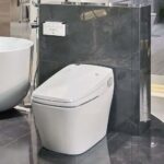 Bồn cầu thông minh CAESAR CA1380H. 1 khối nắp điện tử TAF300 - Ảnh 6