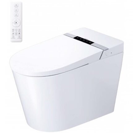 Bồn cầu điện tử CAESAR CA1389H, nắp tự động