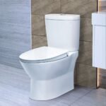 Bồn cầu CAESAR CD1320 2 khối nắp điện tử TAF400H - Ảnh 8