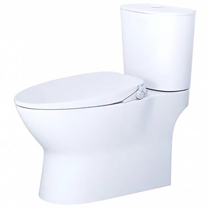 Bồn cầu CAESAR CD1320 2 khối nắp rửa cơ TAF060