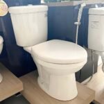 Bồn cầu CAESAR CD1338 2 khối nắp thường M220 - Ảnh 2