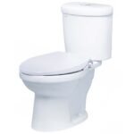 Bồn cầu CAESAR CD1338 2 khối nắp rửa cơ TAF060