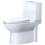 Bồn cầu CAESAR CD1340 2 khối nắp êm M221