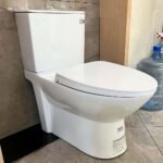 Bồn cầu CAESAR CD1340 2 khối nắp êm M221 - Ảnh 3