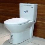 Bồn cầu CAESAR CD1340 2 khối nắp êm M221 - Ảnh 4