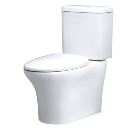 Bồn cầu CAESAR CD1341 2 khối nắp êm M232