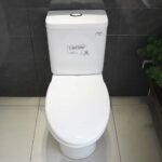 Bồn cầu CAESAR CD1341 2 khối nắp êm M232 - Ảnh 3