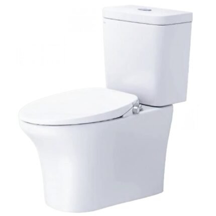 Bồn cầu CAESAR CD1341 2 khối nắp rửa cơ TAF060