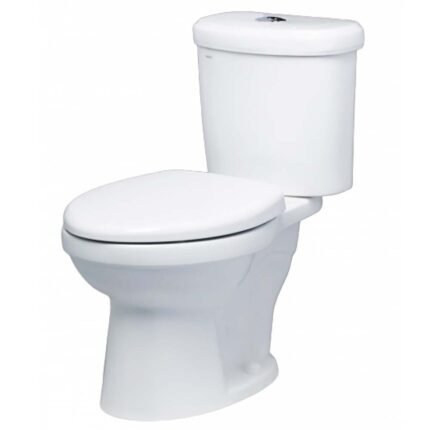 Bồn cầu CAESAR CDS1338 2 khối nắp êm MS220