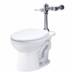 Bồn cầu CAESAR CP1333 1 khối nắp thường M220 (chưa bao gồm bộ xả tay gạt)