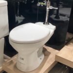 Bồn cầu CAESAR CP1333 1 khối nắp thường M220 (chưa bao gồm bộ xả tay gạt) - Ảnh 4