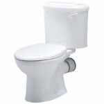 Bồn cầu CAESAR CPT1332 2 khối nắp thường M220, xả gạt, thoát ngang