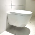 Bồn cầu CAESAR CPT1505 treo tường nắp êm M243 (bao gồm két nước âm tường) - Ảnh 2